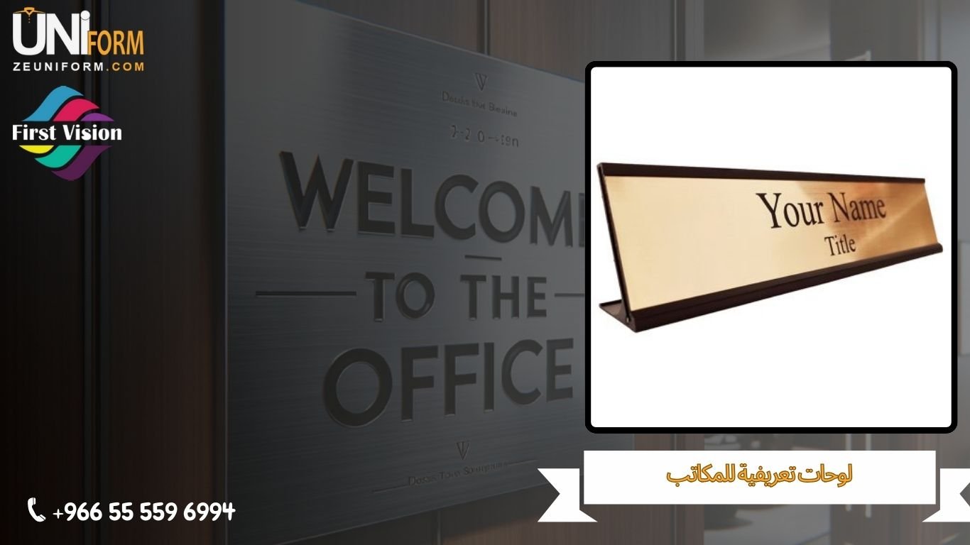 لوحات تعريفية للمكاتب​